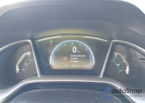 2017 Honda Civic Ex-T z USA, uszkodzony, nr VIN 19XFC1F34HE205610